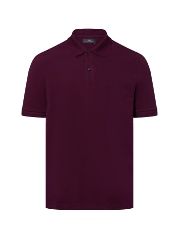 Nils Sundström Poloshirt in aubergine - 0016