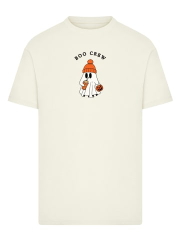 F4NT4STIC T-Shirt Boo Crew Cool Geist Halloween in sand