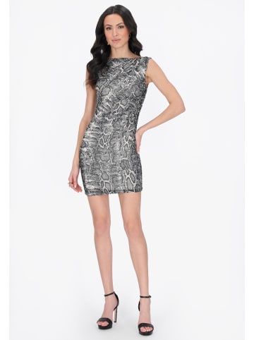 faina Women Dress in black beige