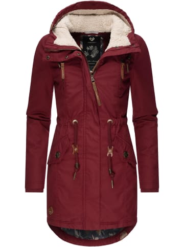 ragwear Wintermantel Elsie in Wine Red21