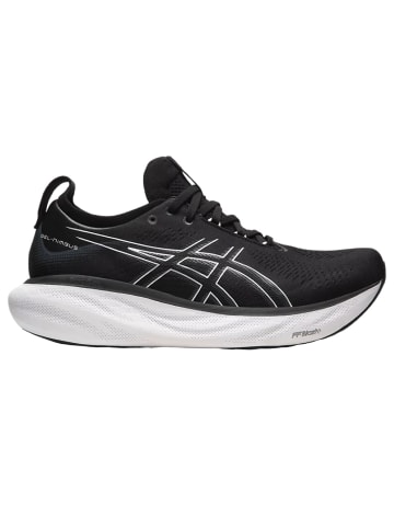 asics Sportschuhe in Schwarz/Silber