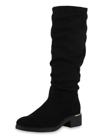 VAN HILL Klassische Stiefel Amelia in Schwarz