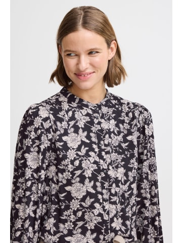 b. young Langarm-Bluse BYJOSA Loose fit in Black Birch Florals