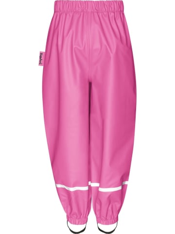 Playshoes Kinder Regenhose "Fleece-Halbhose" in Pink