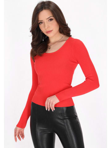 faina Sweater in red