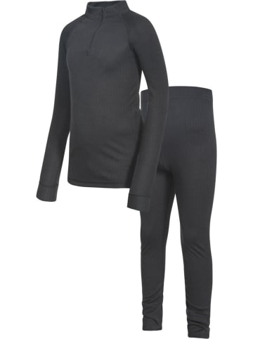 Trespass Kinder Funktionsunterhose "Unite360 Base Layer Set" in Schwarz