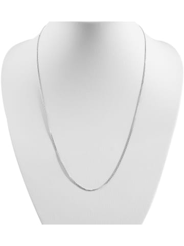 Adeliás Damen Halskette aus 925 Silber 42 cm in silber