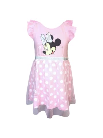 Disney Minnie Mouse Sommerkleid mit Tüll & Glitzer Minnie Mouse in Rosa