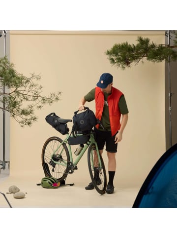 FJÄLLRÄVEN Hoja Handlebar Rolltop - Lenkertasche 23 cm (schwarz) in schwarz