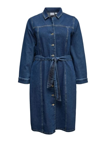 Vero Moda Jeanskleid in Dark Blue Denim