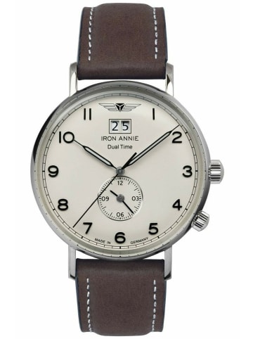 Iron Annie Analoguhr für Damen in beige