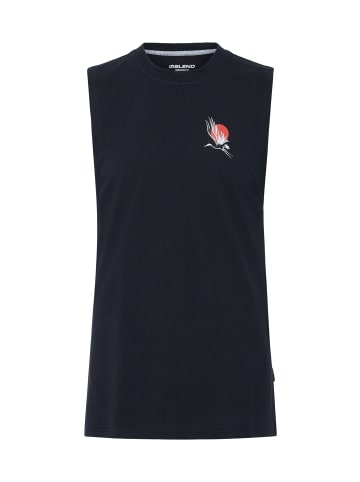 BLEND Rundhalsshirt BHJapo in Schwarz