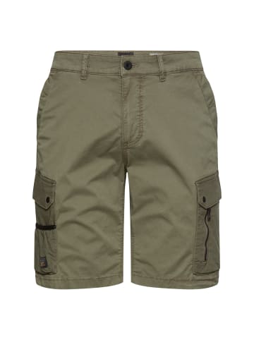 Camel Active Bermuda Shorts mit Cargo-Taschen in Olivgrün