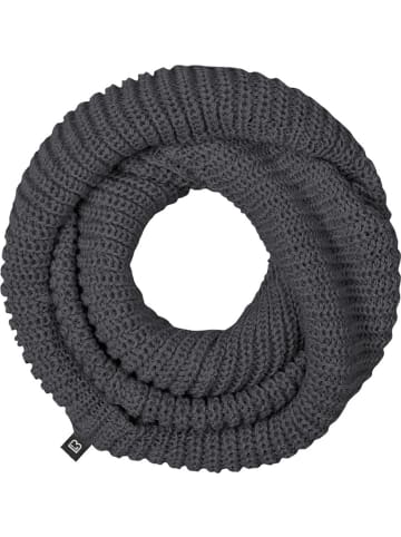 Brandit Schal "Loop Knitted" in Grau