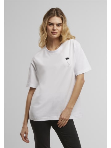 Mister Tee Mister Tee Love In The Air EMB Tee in white