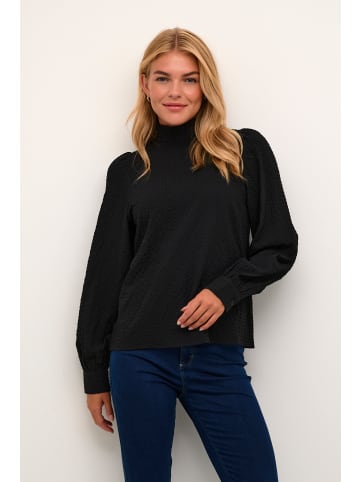 Kaffe Bluse langarm KAditte Regular fit in Black Deep