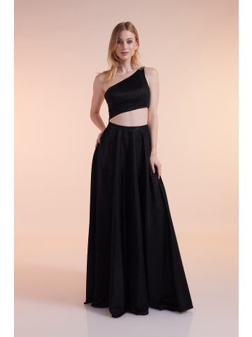 Unique Kleid Statement Dress in Black