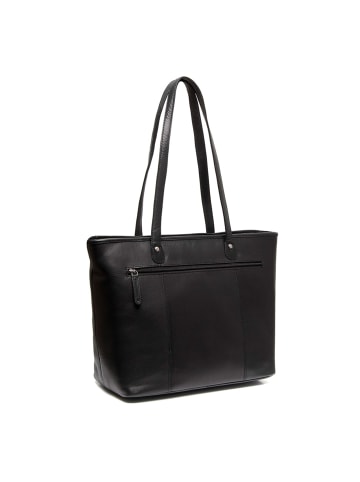 The Chesterfield Brand Astano Schultertasche Leder 33 cm Laptopfach black
