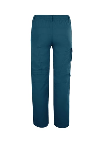 Trollkids Quick-Dry Zip-Off Hose "Oppland" in Petrolblau