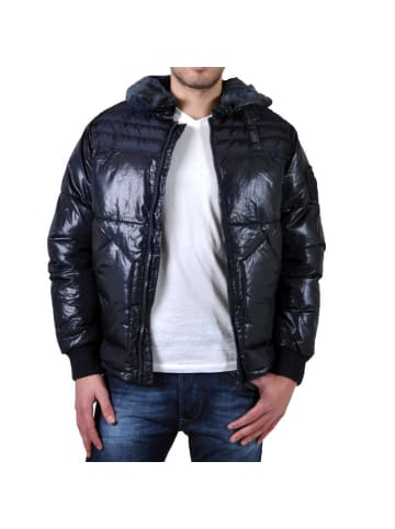 Biaggio Jafarol Daunenjacke in Marineblau Blau