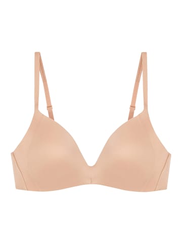Triumph Schalen-BH ohne Bügel Body Make-Up Soft Touch in Neutral Beige