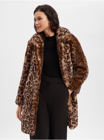 NÜMPH Kunstfelljacke NULulla in beige camel - 0001