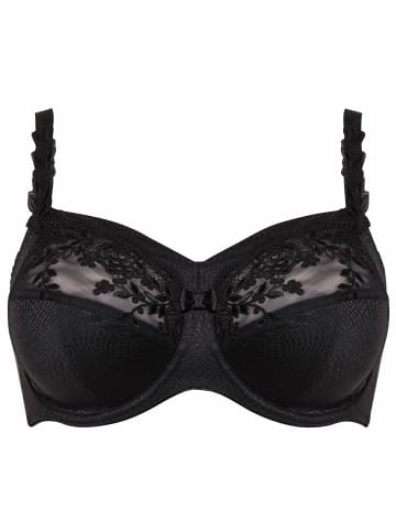 Ulla Dessous BH mit Bügel und Blende Ella in schwarz