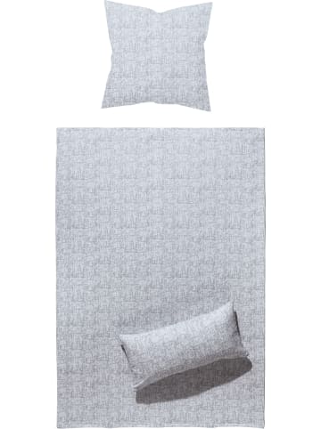Dyckhoff Weichfrottier Bettwäsche in hellgrau