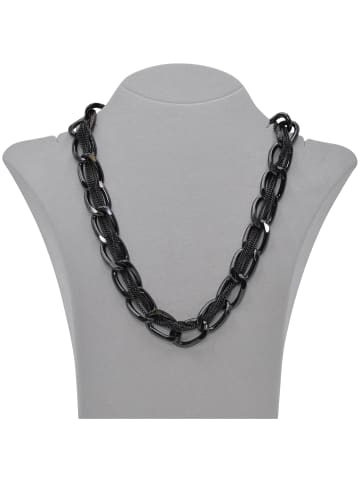 Steuer Modeschmuck Metall in schwarz