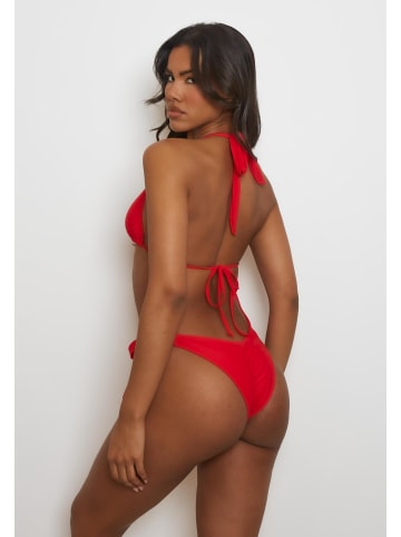 Moda Minx Bikini Top Amour Triangle in rot