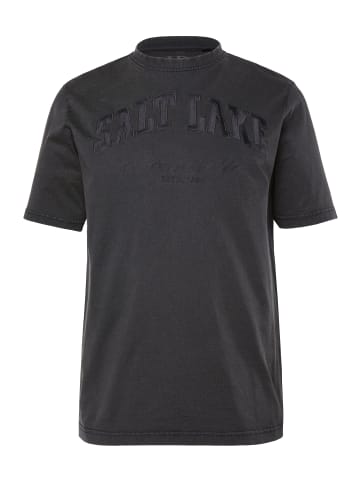 JP1880 Kurzarm T-Shirt in schwarz