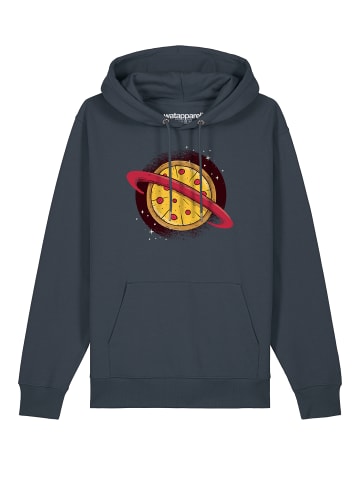 wat? Apparel Sweatshirt Pizza Planet in India Ink Grey