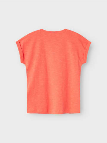 name it T-Shirt in fiery coral