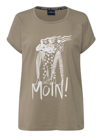 LAURASØN Shirt in stein grau