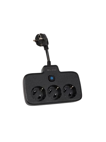 Esperanza PS-310 3-fach Verlängerung 0,1m Schwarz
