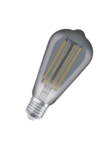 Osram OSRAM Dimmbare LED-Lampen, Vintage-Edition, 42 Watts Ersatz, E27, ST64-Shape,