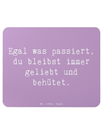 Mr. & Mrs. Panda Mouse Pad Spruch Trennung von den Eltern mit Sp... in Lavendeltraum