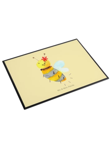 Mr. & Mrs. Panda tischpad Biene Blume ohne Spruch in Gelb Pastell