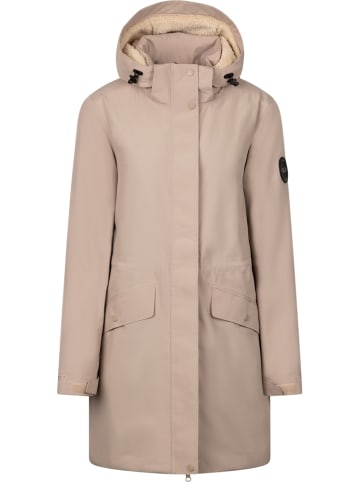 DLX Regenjacke "Deborah Rainwear Jacket" in Beige