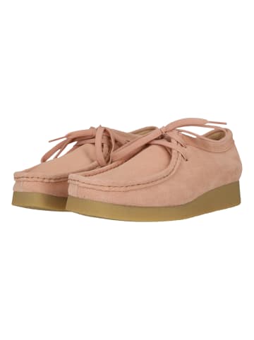 Clarks Schnürschuhe Wallabee EVO in 5342C Light Pink Suede