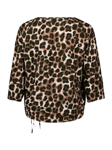 BETTY & CO Blusenshirt mit Print in Brown/Nature