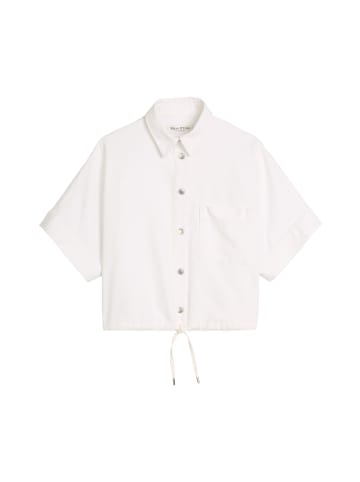 Marc O'Polo Jeansbluse regular in Weiß