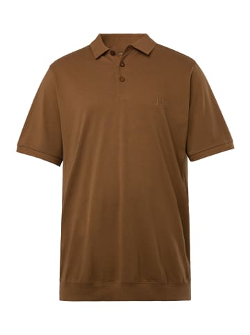 JP1880 Poloshirt in kupferbraun