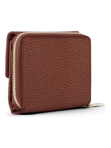 Lazarotti Bologna Leather Zip-Around Geldbörse Leder 12 cm in brown