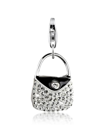 Nenalina Charm 925 Sterling Silber Tasche in Silber