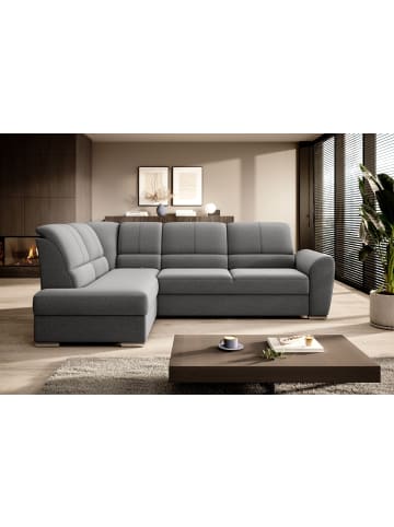 MF Design Silver Recamiere Links in Dunkelgrau -  (L) 270 x (B) 270 x (H) 93 cm