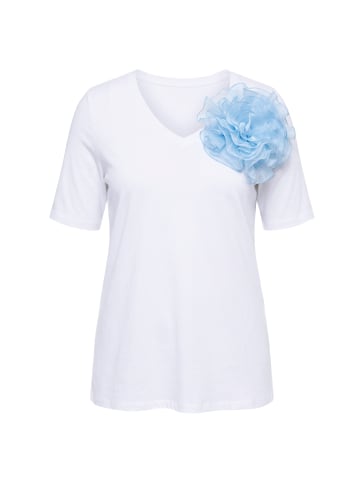 MIAMODA Shirt in schneeweiß