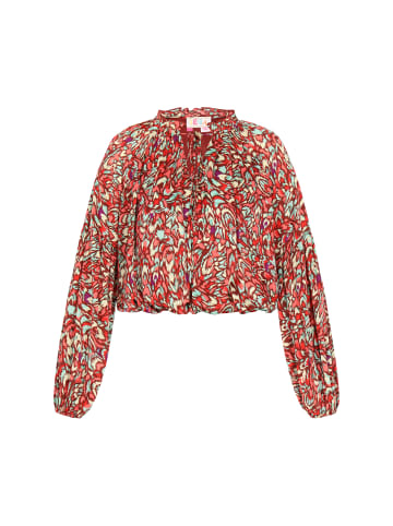 IZIA Blouse in red multicolor
