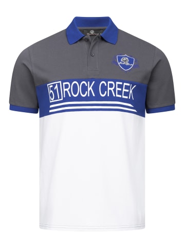 Rock Creek Poloshirt in Dunkelgrau