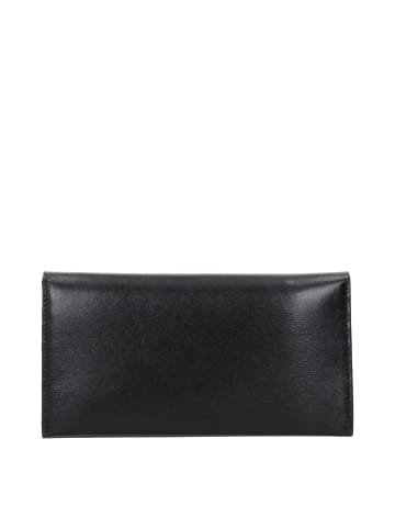 Jil Sander Schwarz Leder Geldbörse
